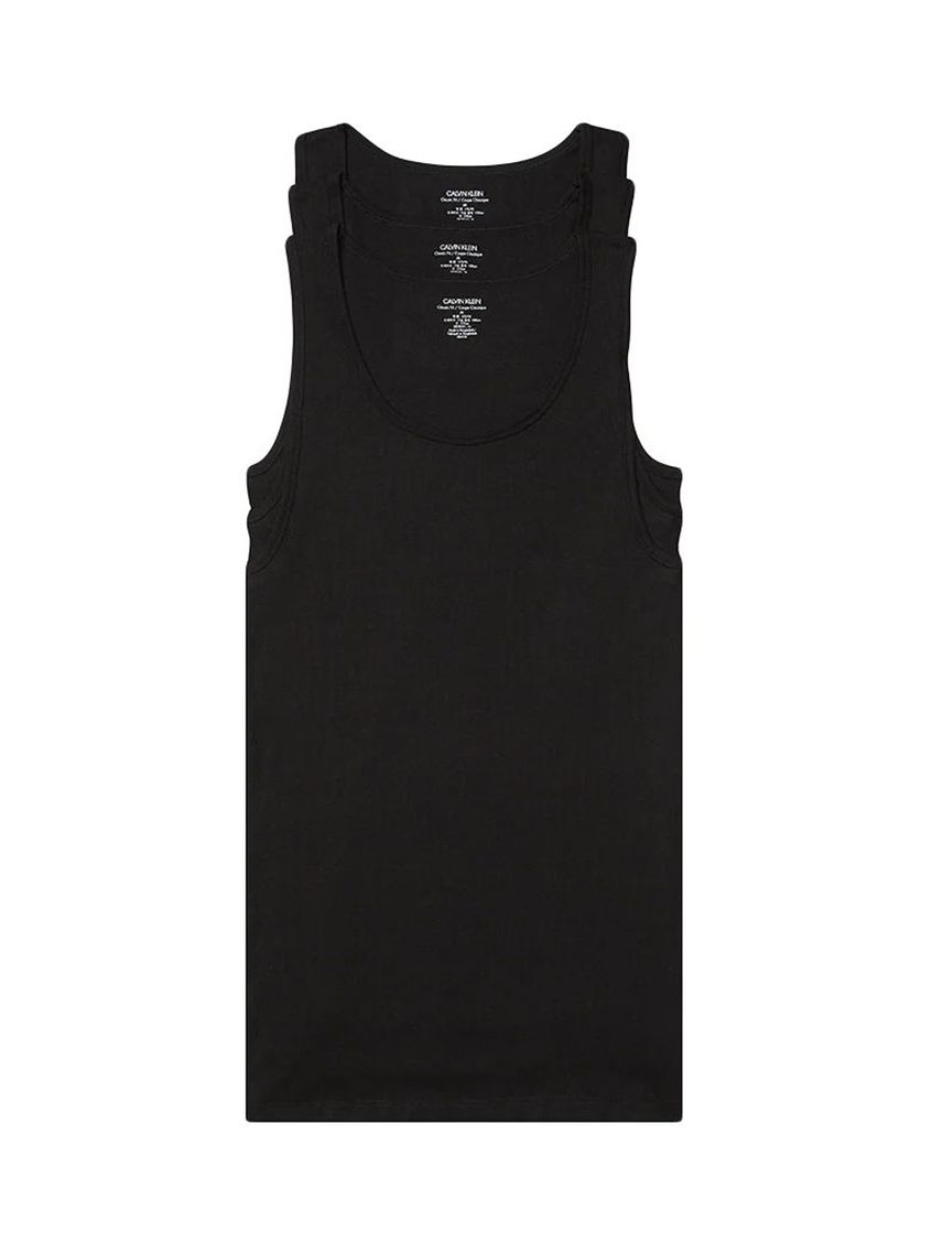 Pack De 3 Camisetas Negro Sin Mangas Para Hombre
