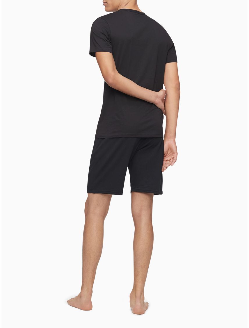 Paquete De 3 Camisetas Negras Slim Para Hombre