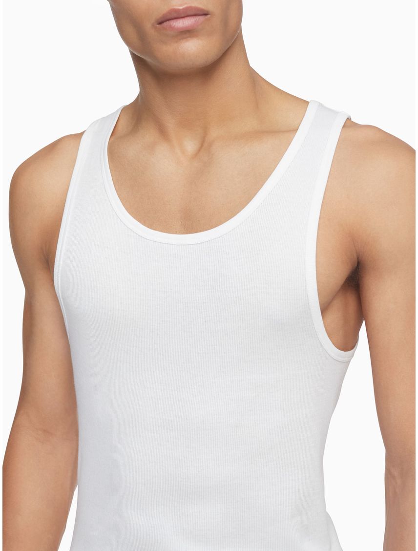 Paquete De 3 Camisetas Blancas Sin Mangas