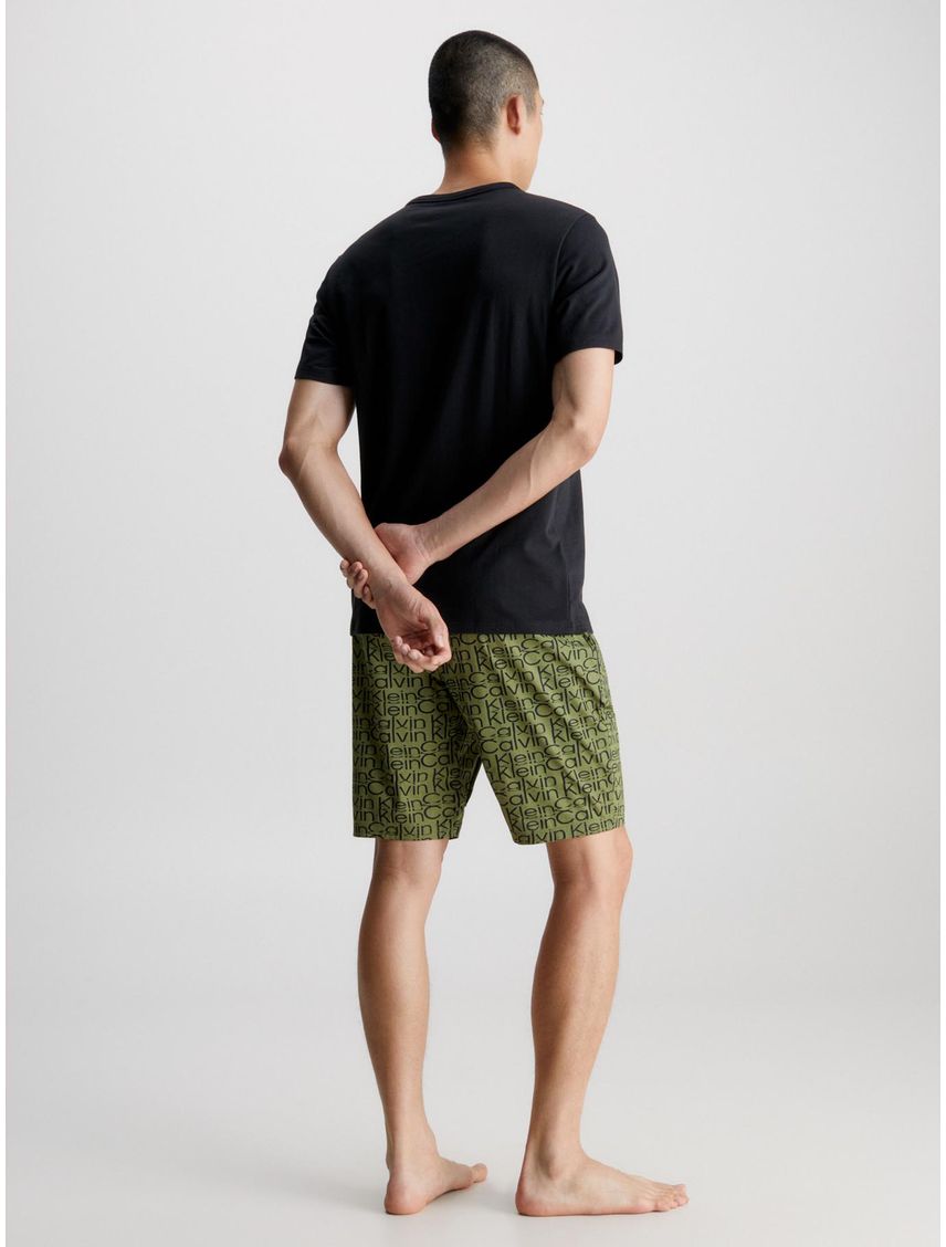 Conjunto multicolor de shorts de pijama