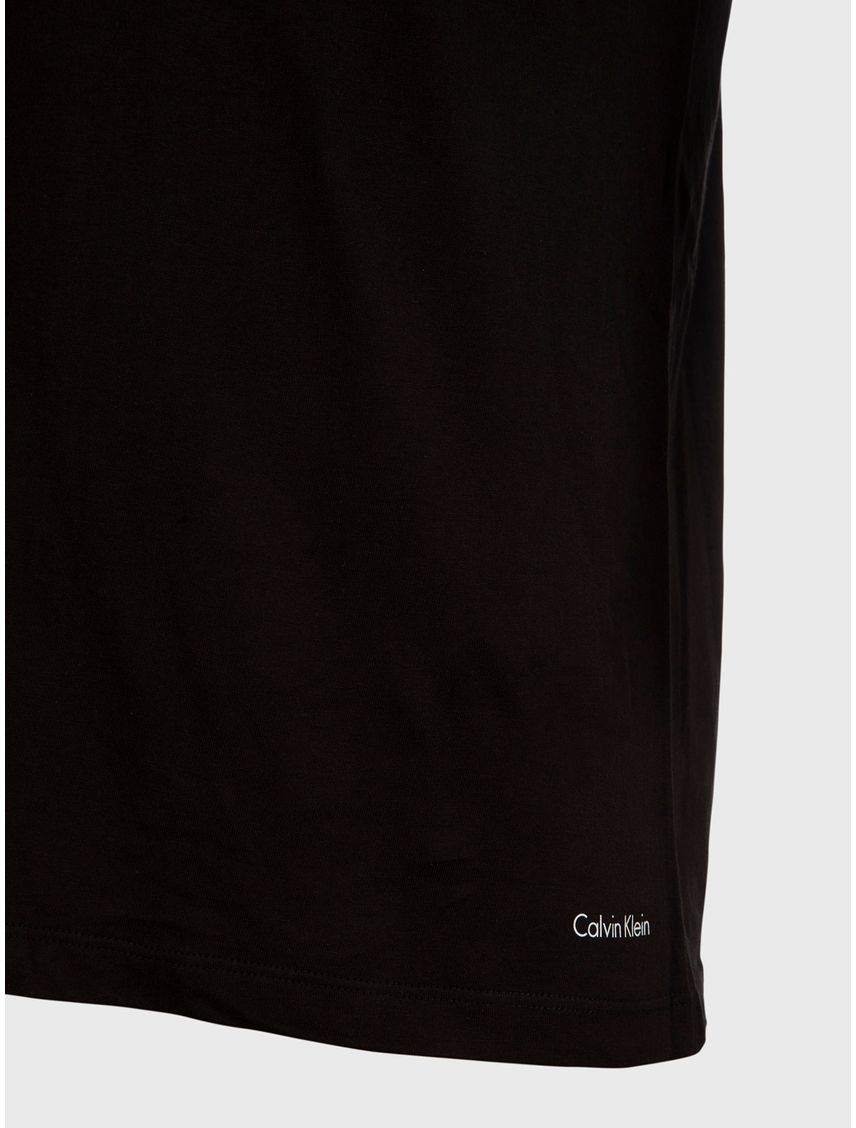 Pack de 3 Camisetas Negras Cuello Redondo Para Hombre