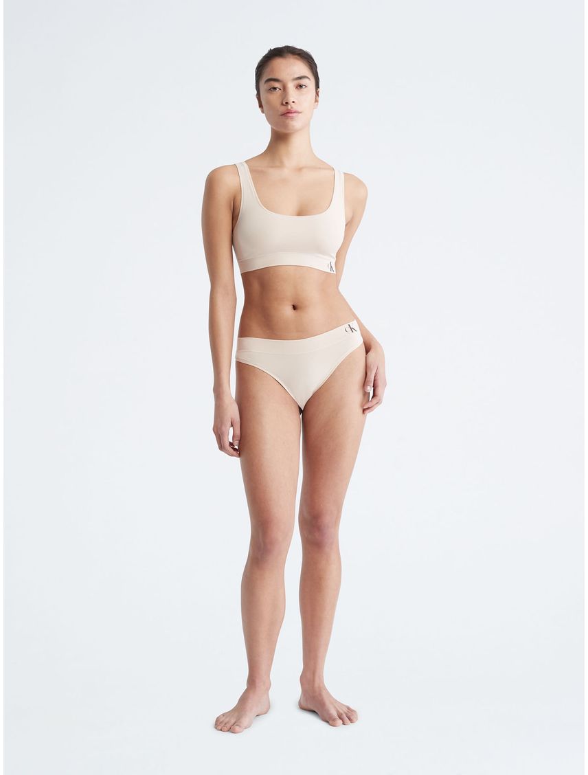 Top Beige Con Logo Para Mujer