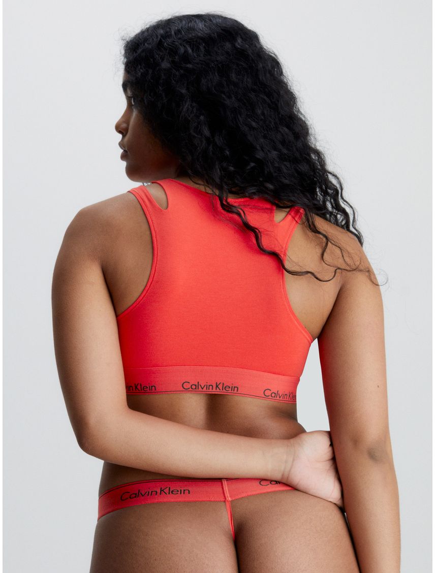 Top Rojo - Ck Deconstructed Para Mujer