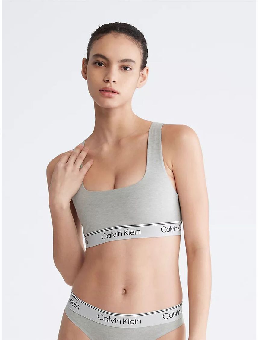 Top Gris Con Logo Para Mujer