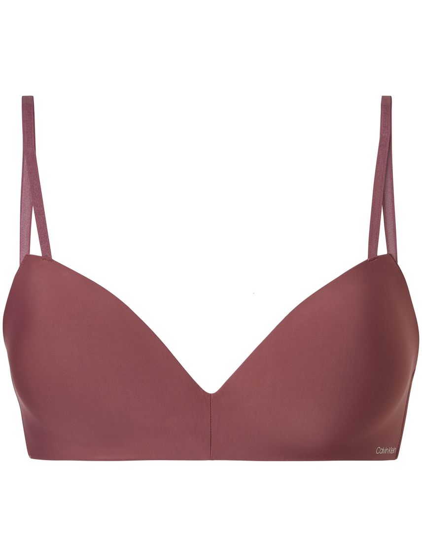 Brassier Microfibra Lift Demi Sin Varillas Mujer Rosado Calvin Klein