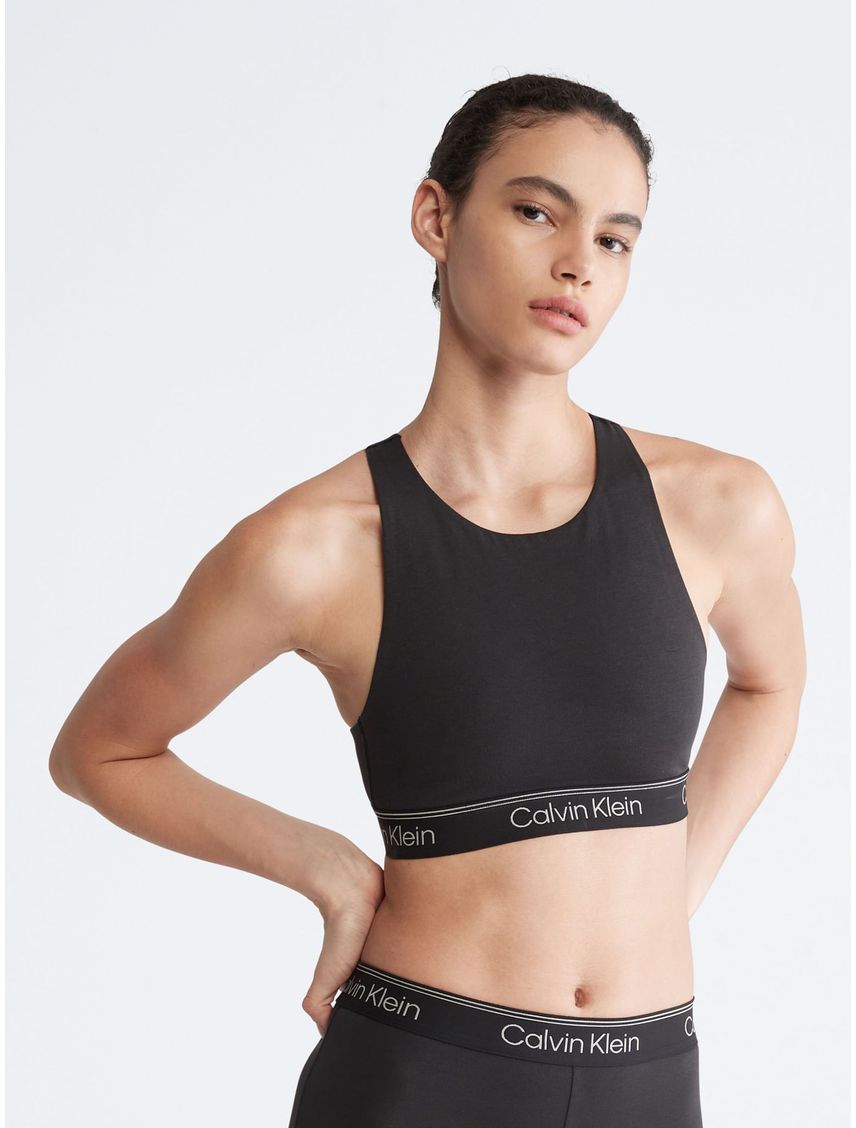 Top Negro Con Logo Para Mujer