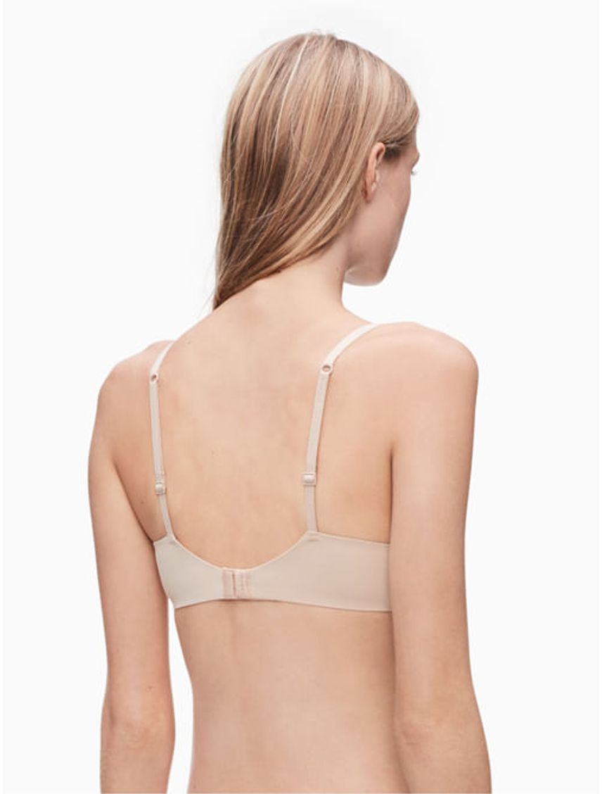 Brassier Beige Microfibra Lightly Forrada Para Mujer