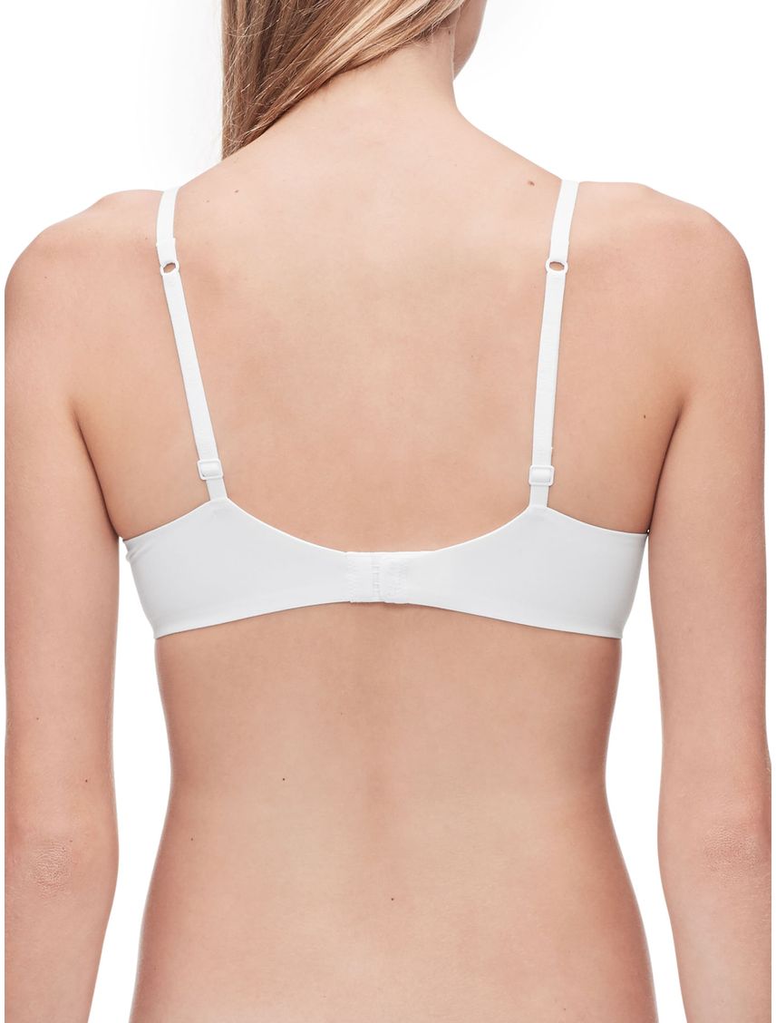 Brassier Blanco Microfibra Perfectly Fit Camisa Mujer Calvin Klein