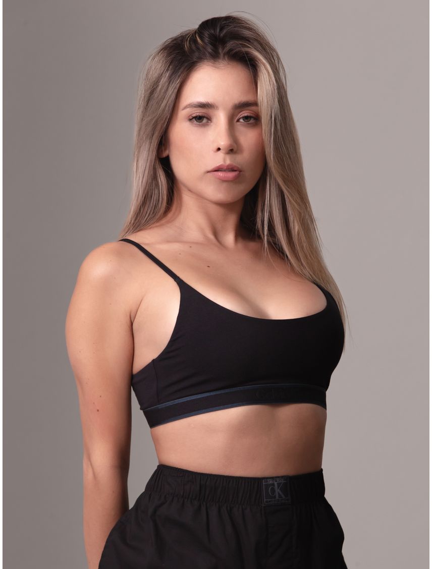 Top Negro - Tonal Logo Para Mujer