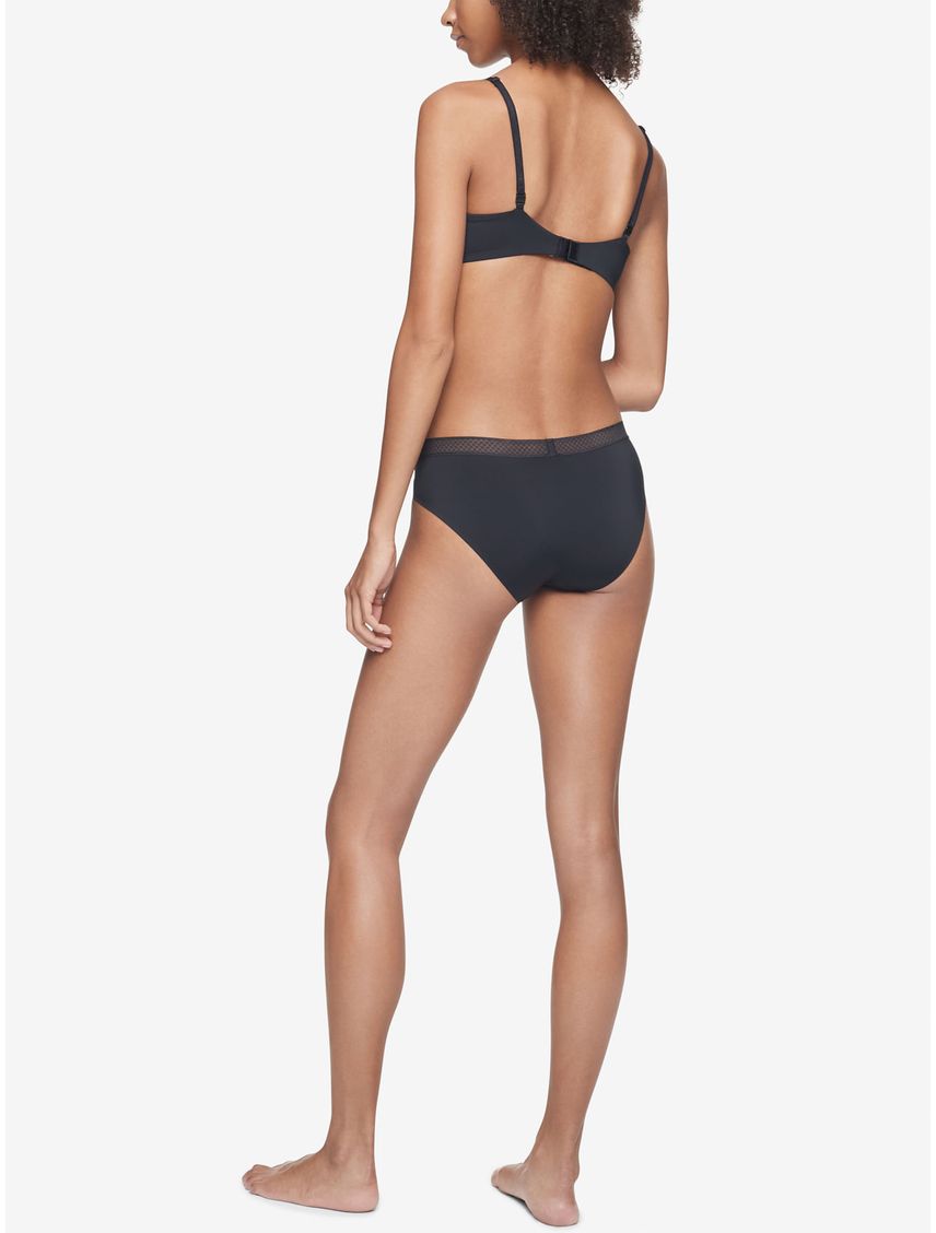 Brassier Negro Microfibra Lift Demi Mujer Calvin Klein