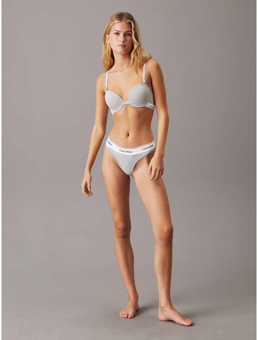 Brasier Grisr De Algodón - Modern Cotton