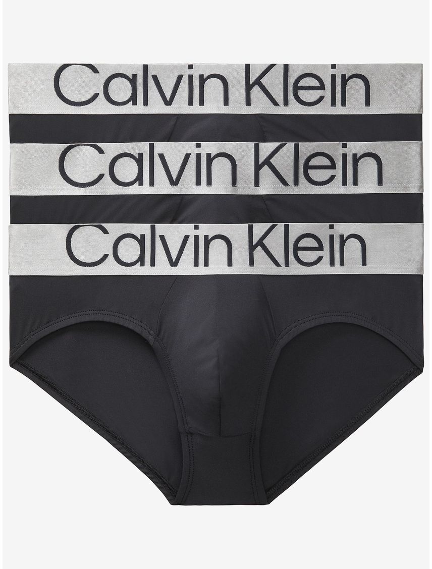 Paquete De 3 Calzoncillos Negros Hip Brief