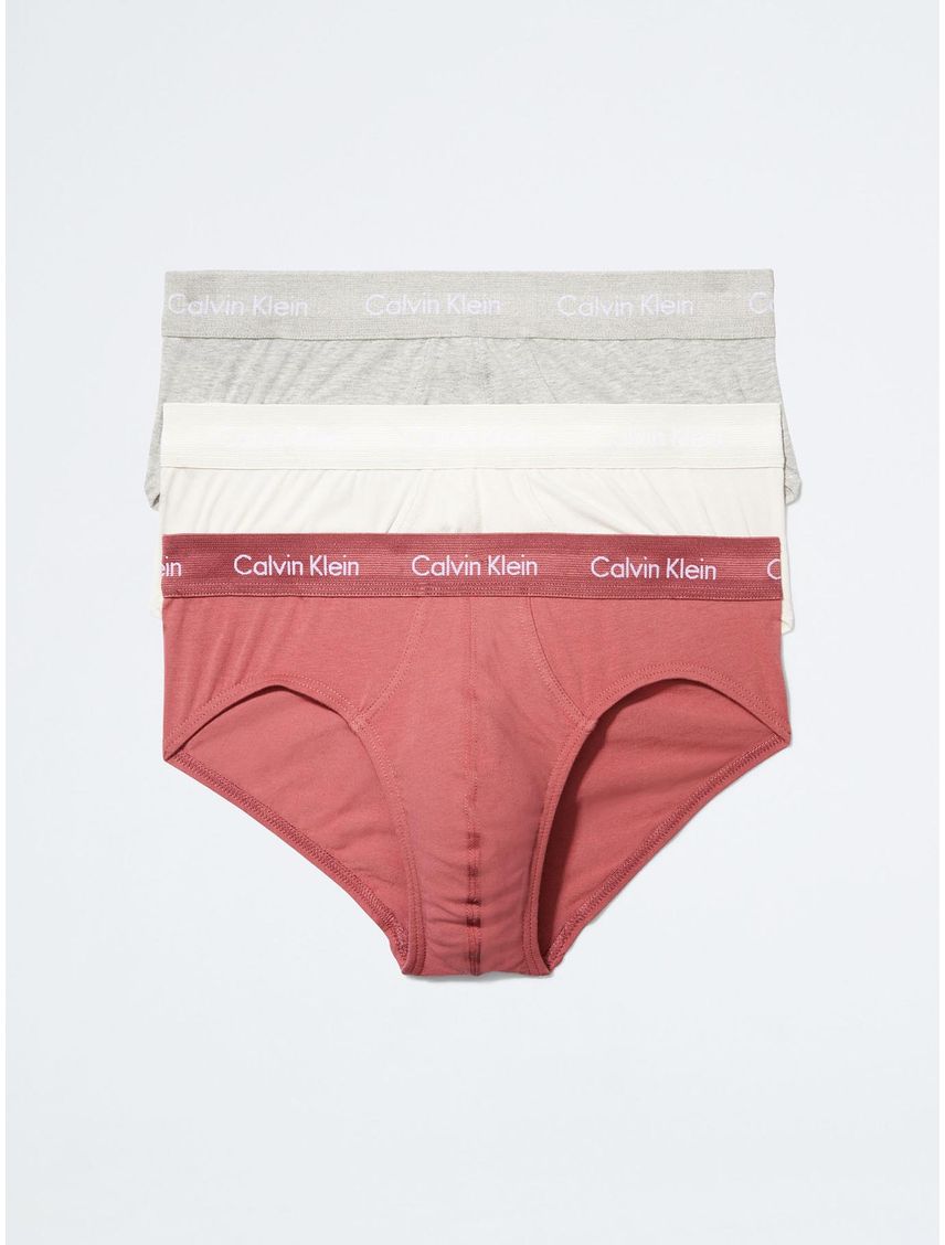 Pack De 3 Hip Brief En Algodón Para Hombre