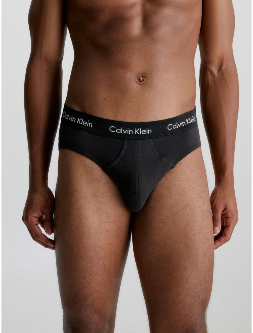 Pack De 3 Calzoncillos Hip Brief Negro