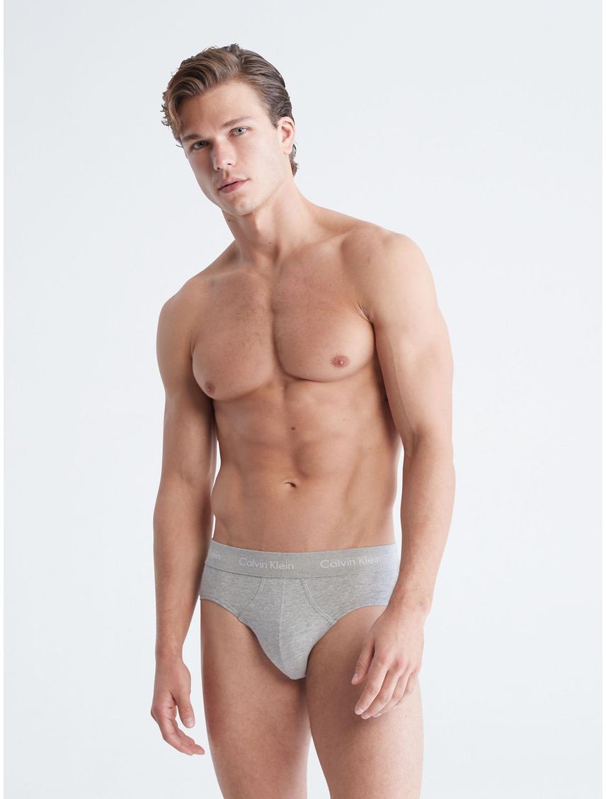 Pack De 3 Hip Brief En Algodón Para Hombre