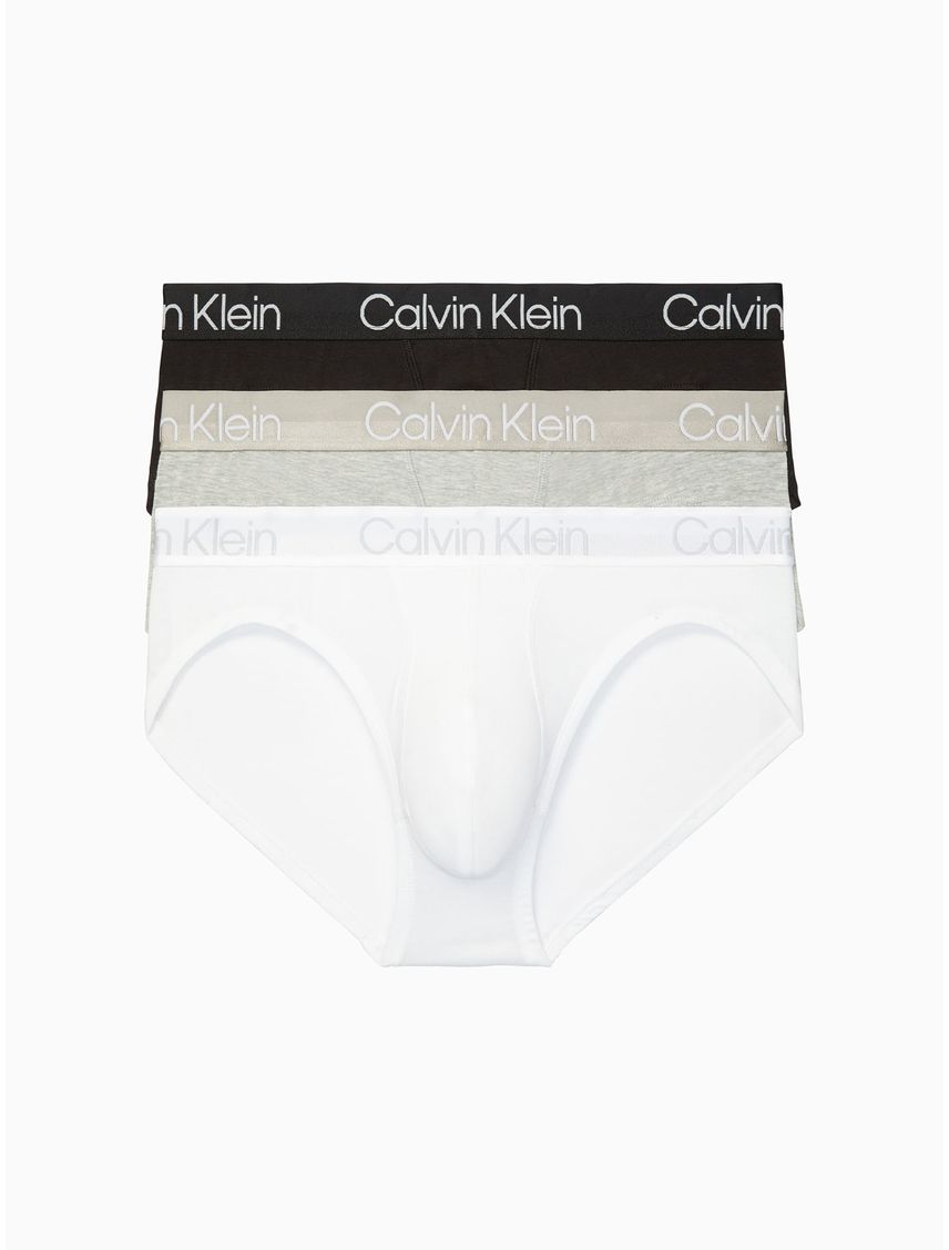3 Pack Hip Brief En Algodón Algodón Para Hombre