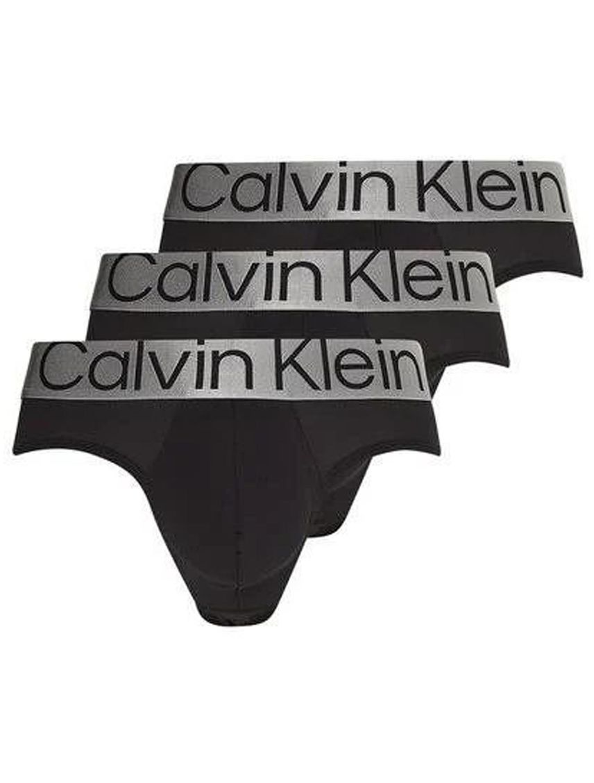 3 Pack De Calzoncillos Negros - Steel Microfibra