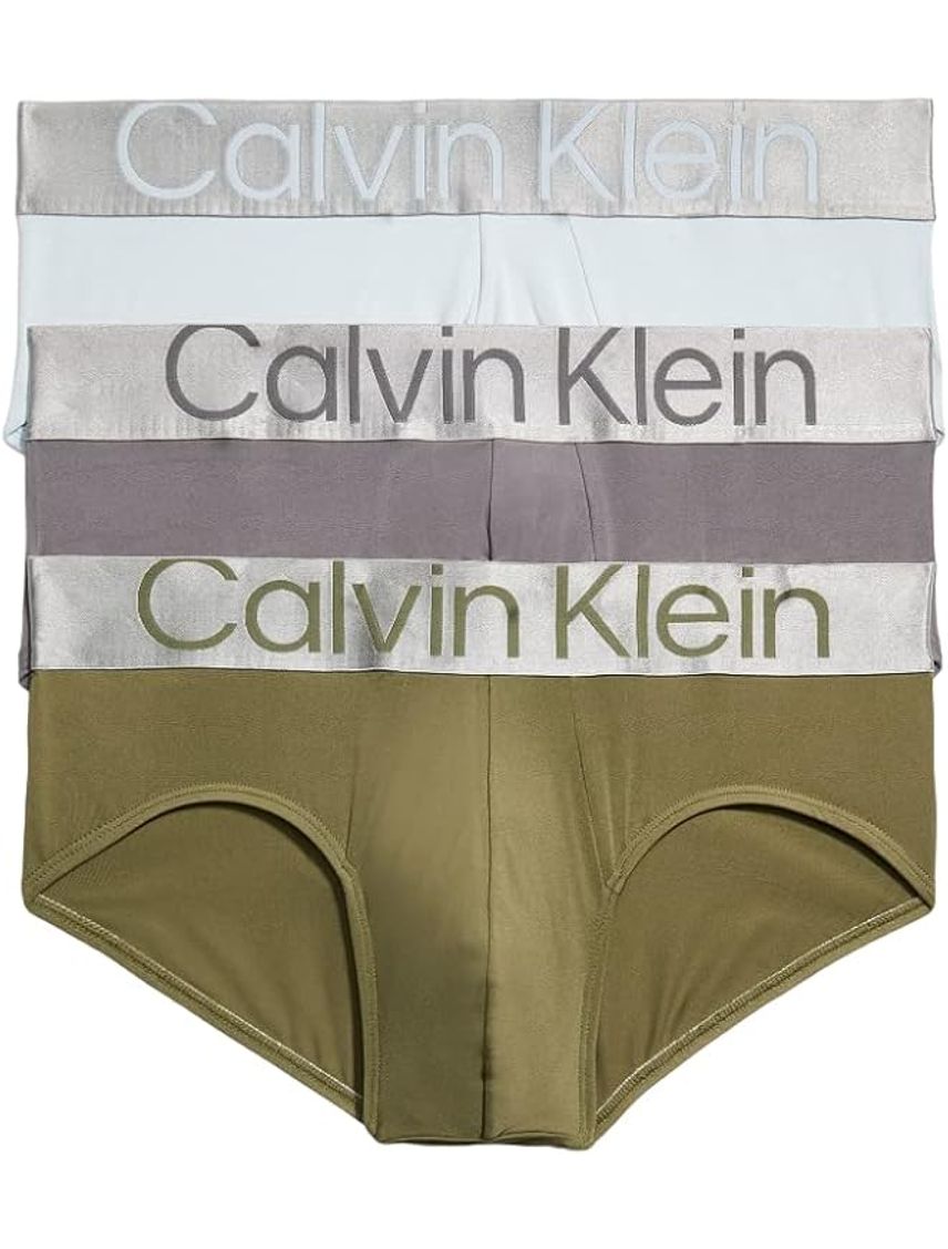Pack De 3 Calzoncillos Hip Brief Slip Multicolor