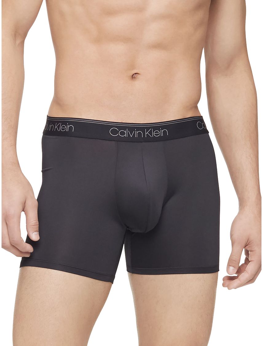 3 Pack De Boxer Negro En Microfibra Para Hombre