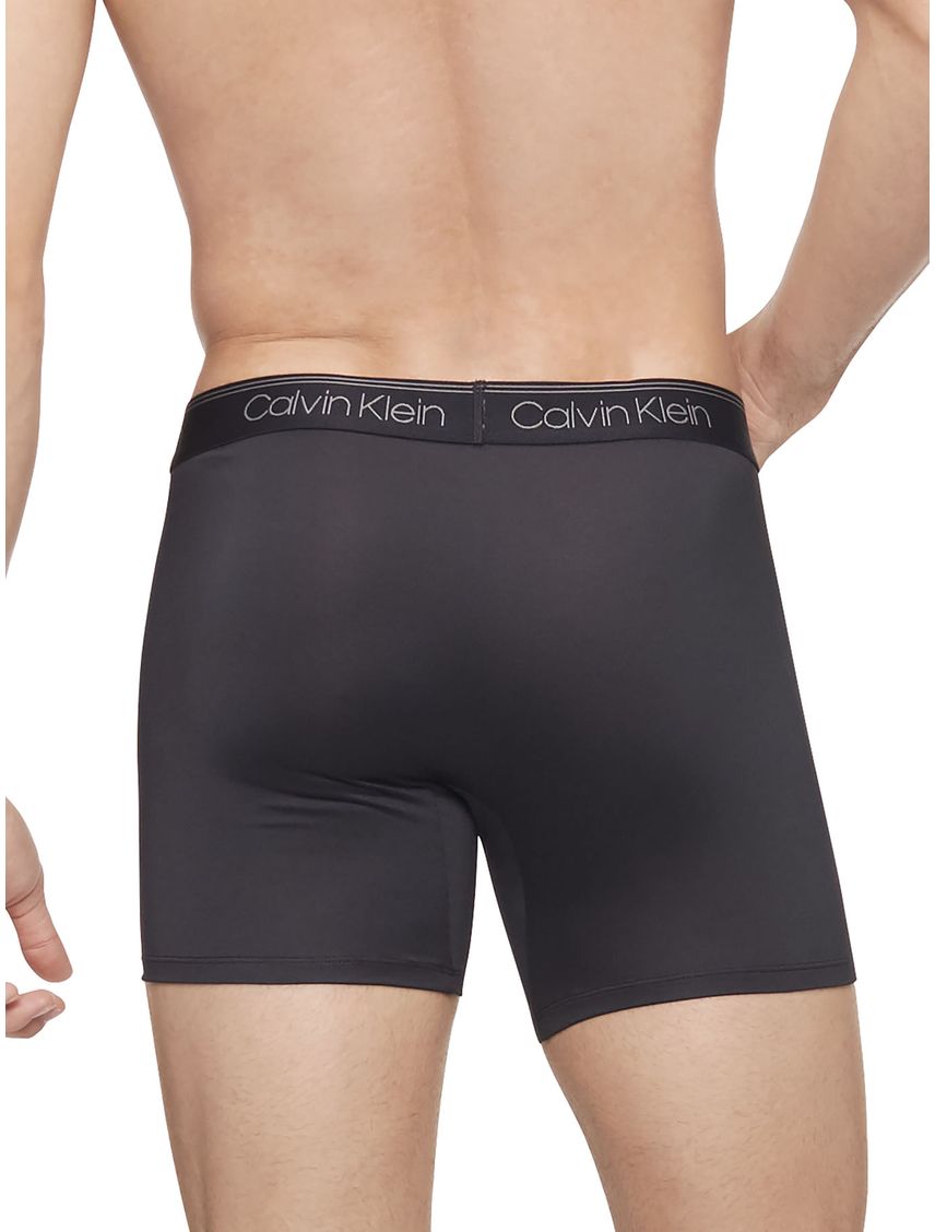 3 Pack De Boxer Negro En Microfibra Para Hombre