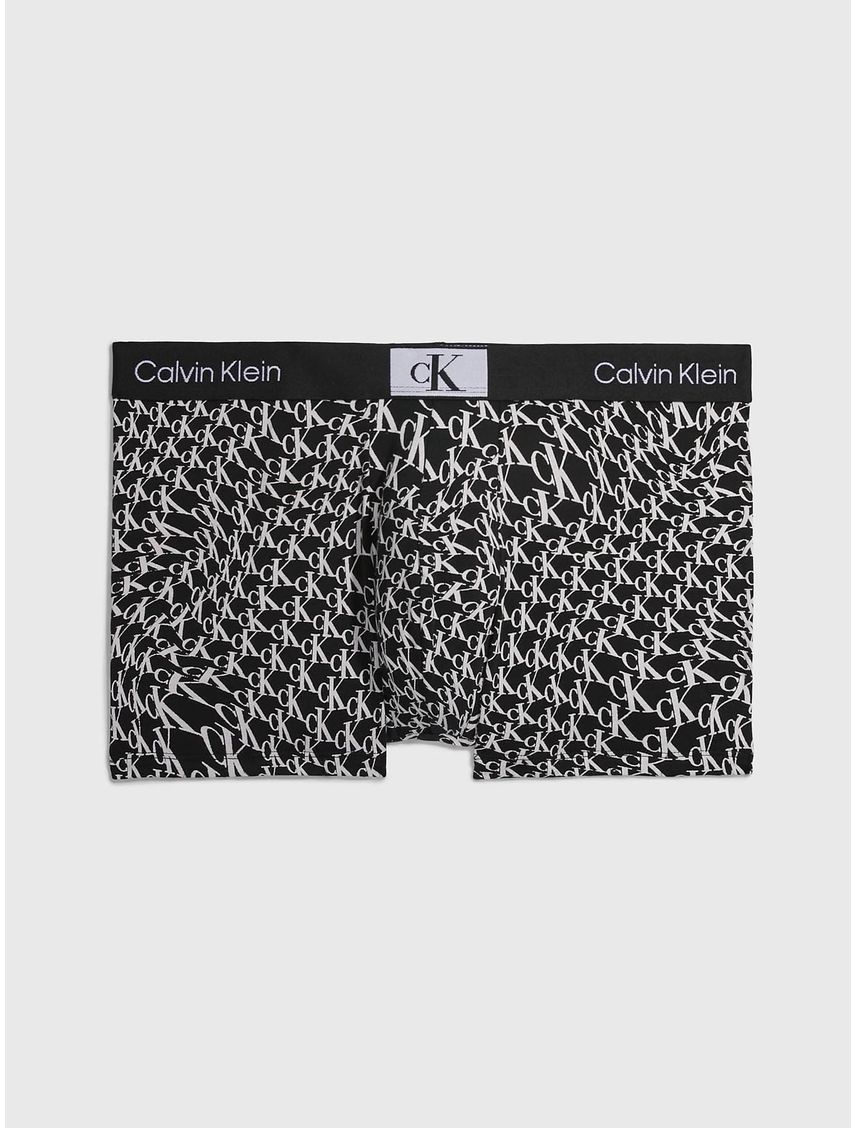 Bóxer Multicolor Corto Con Estampado Hombre Calvin Klein Negr