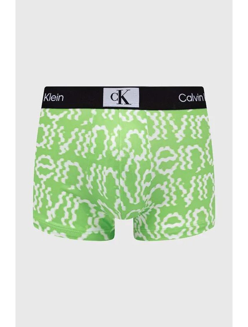 Bóxer Estampado Con Logo Multicolor
