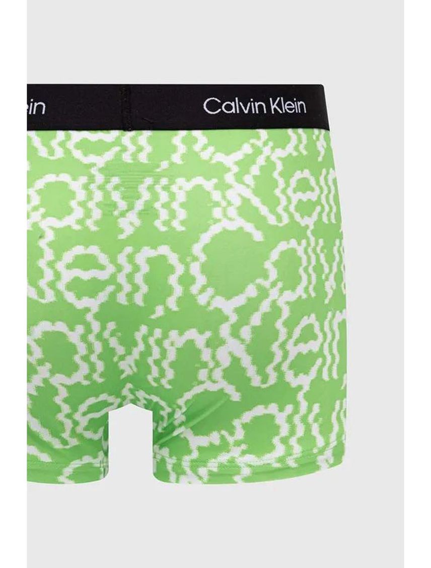 Bóxer Estampado Con Logo Multicolor