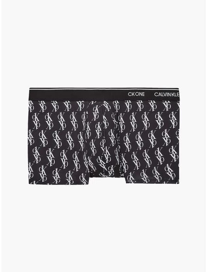 Boxer Microfibra Low Rise Trunk Hombre Negro Calvi