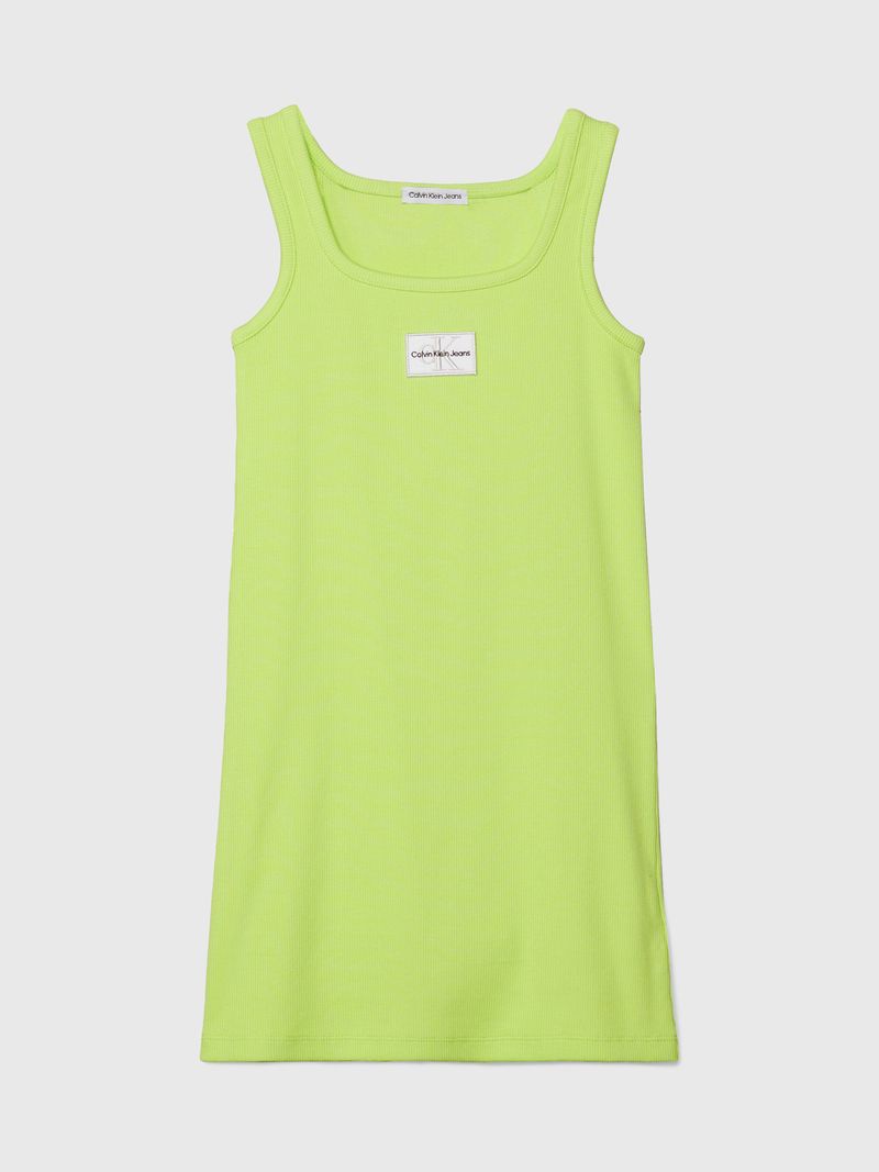 vestido-verde-tirantes-canale-algodon-para-nina