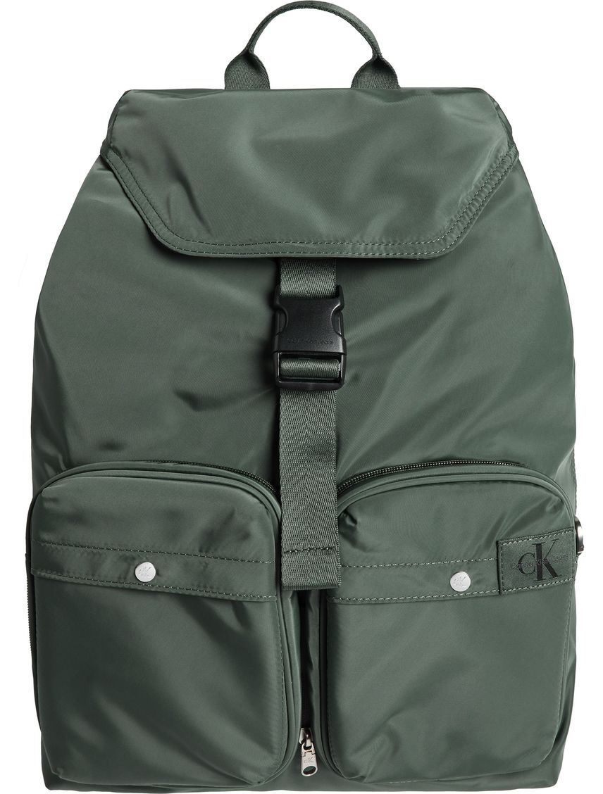 Morral verde plegable 2 en 1