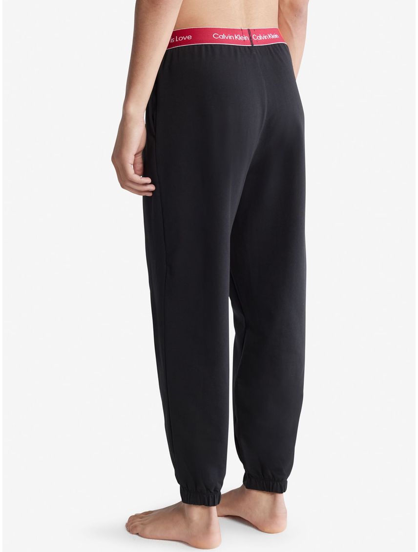 Jogger Con Logo Hombre Negro Calvin Klein