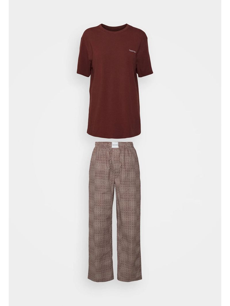 conjunto-multicolor-de-pijama-mujer-cafe-calvin-klein
