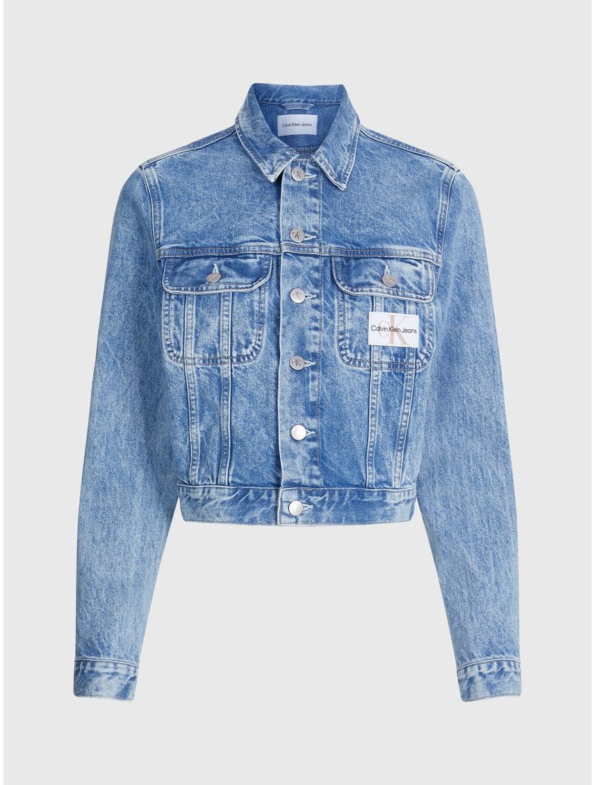 Chaqueta Jeans Azul Calvin Klein Mujer