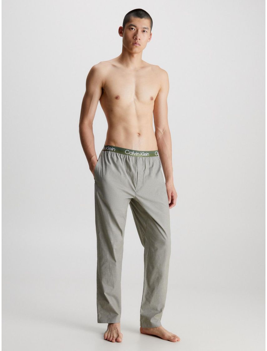 Pantalón gris largo de pijama