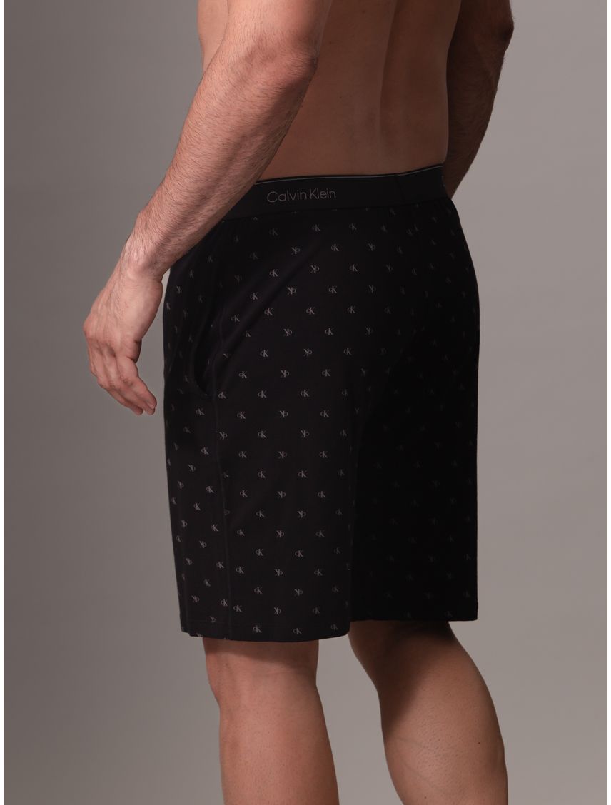 Pantaloneta negra de pijama - modern cotton