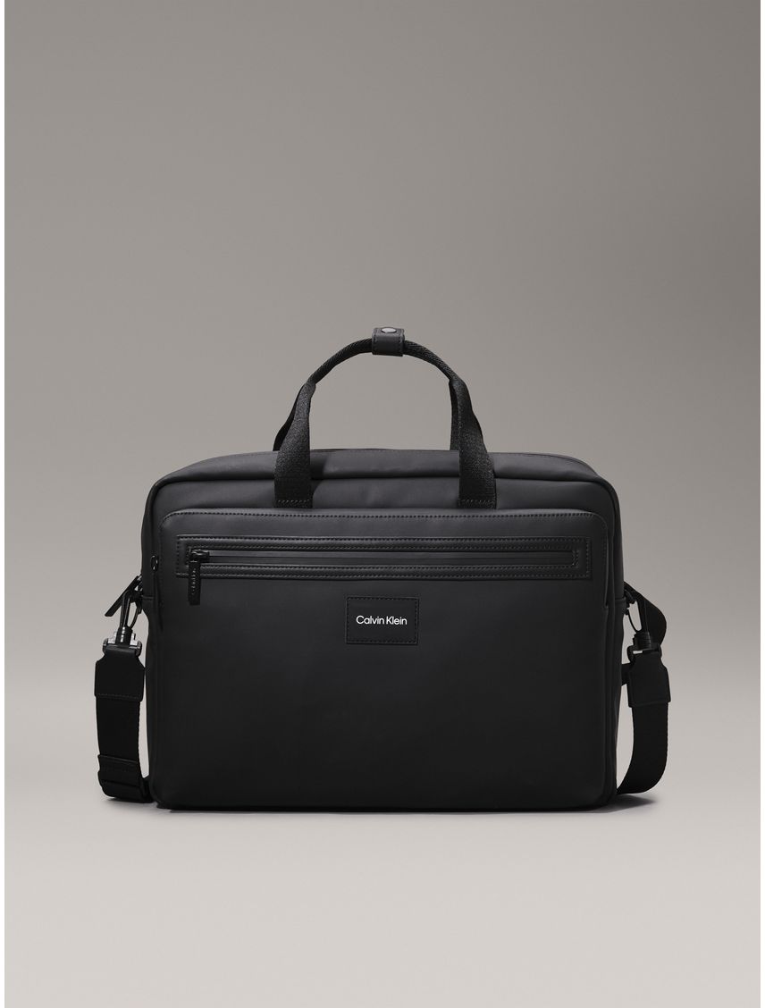 Maletín negro convertible para portátil