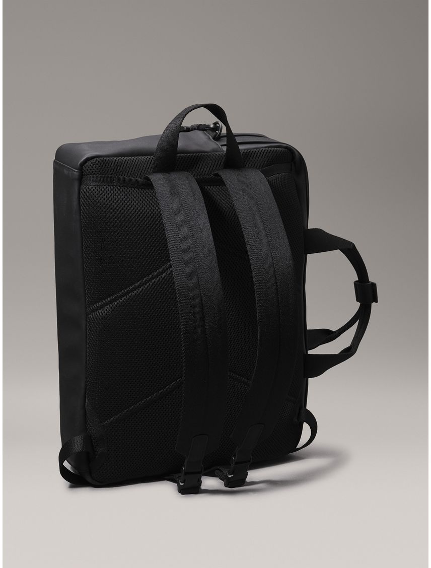 Maletín negro convertible para portátil
