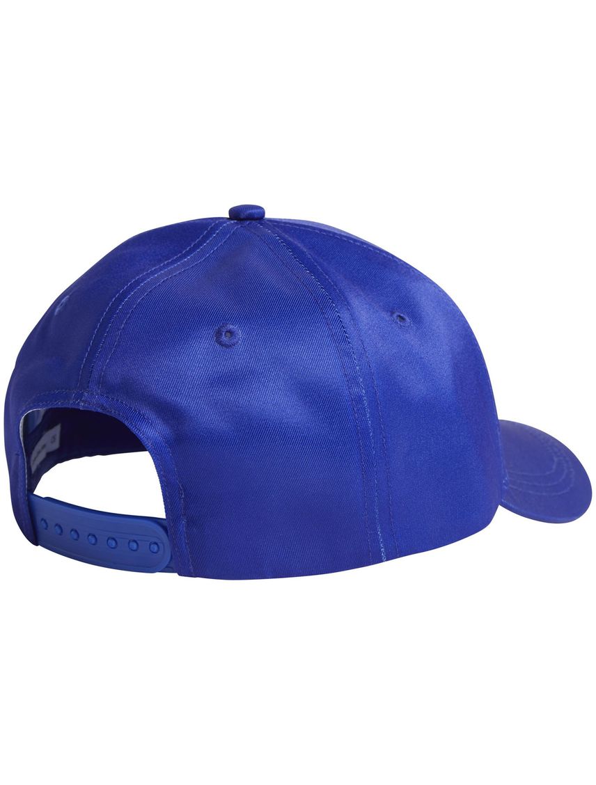 Gorra azul con logo