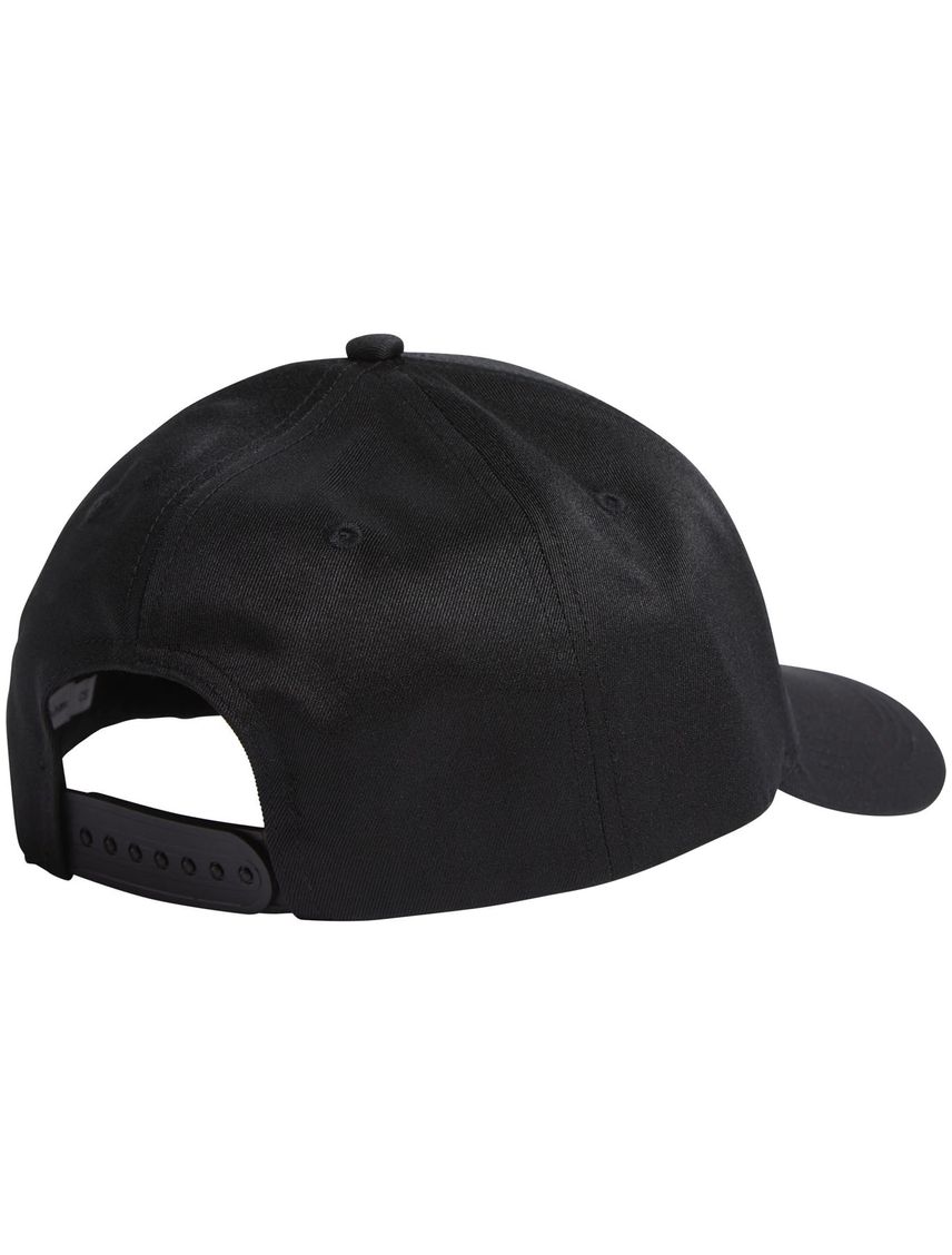Gorra negra con logo