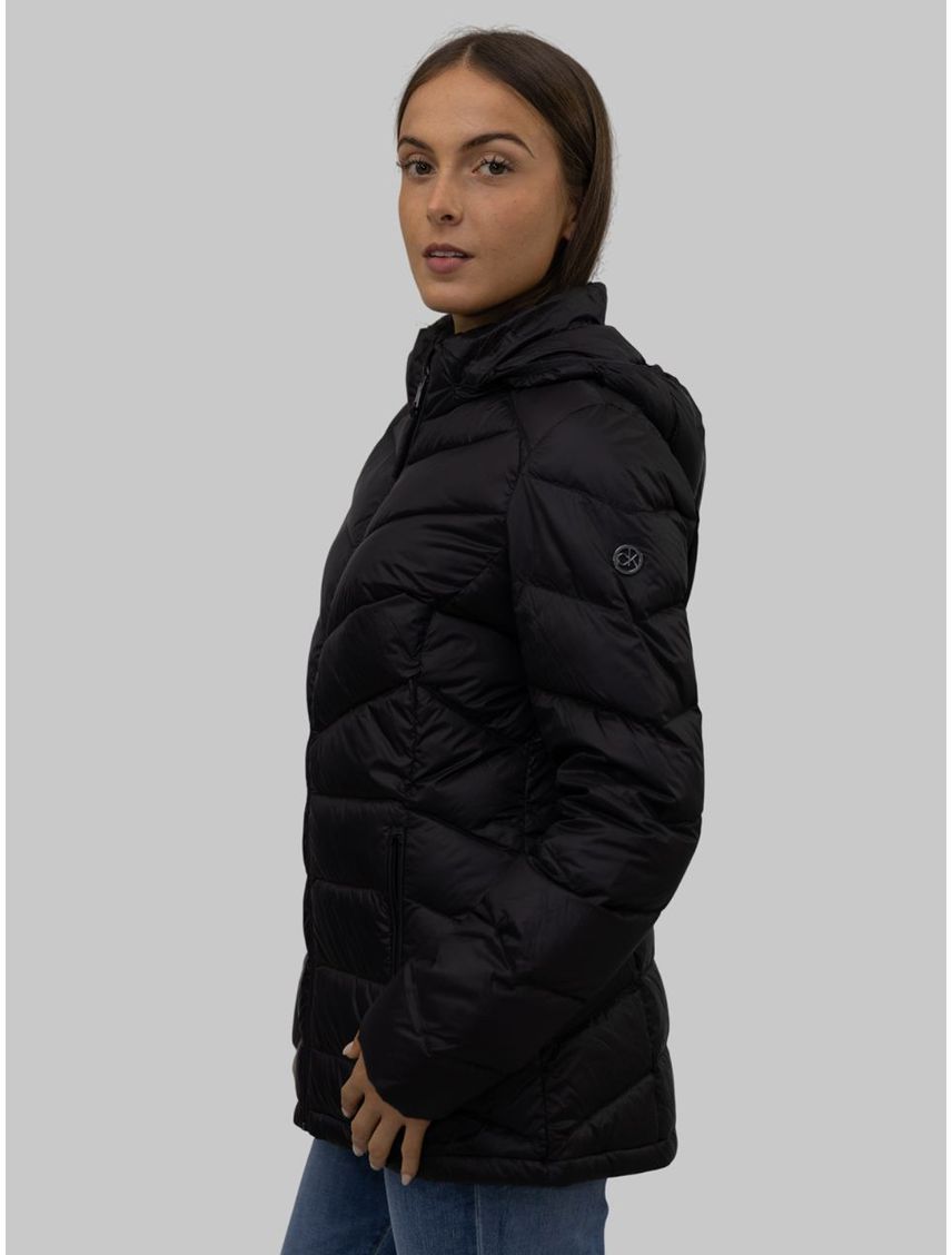Rompe negro viento acolchado plegable