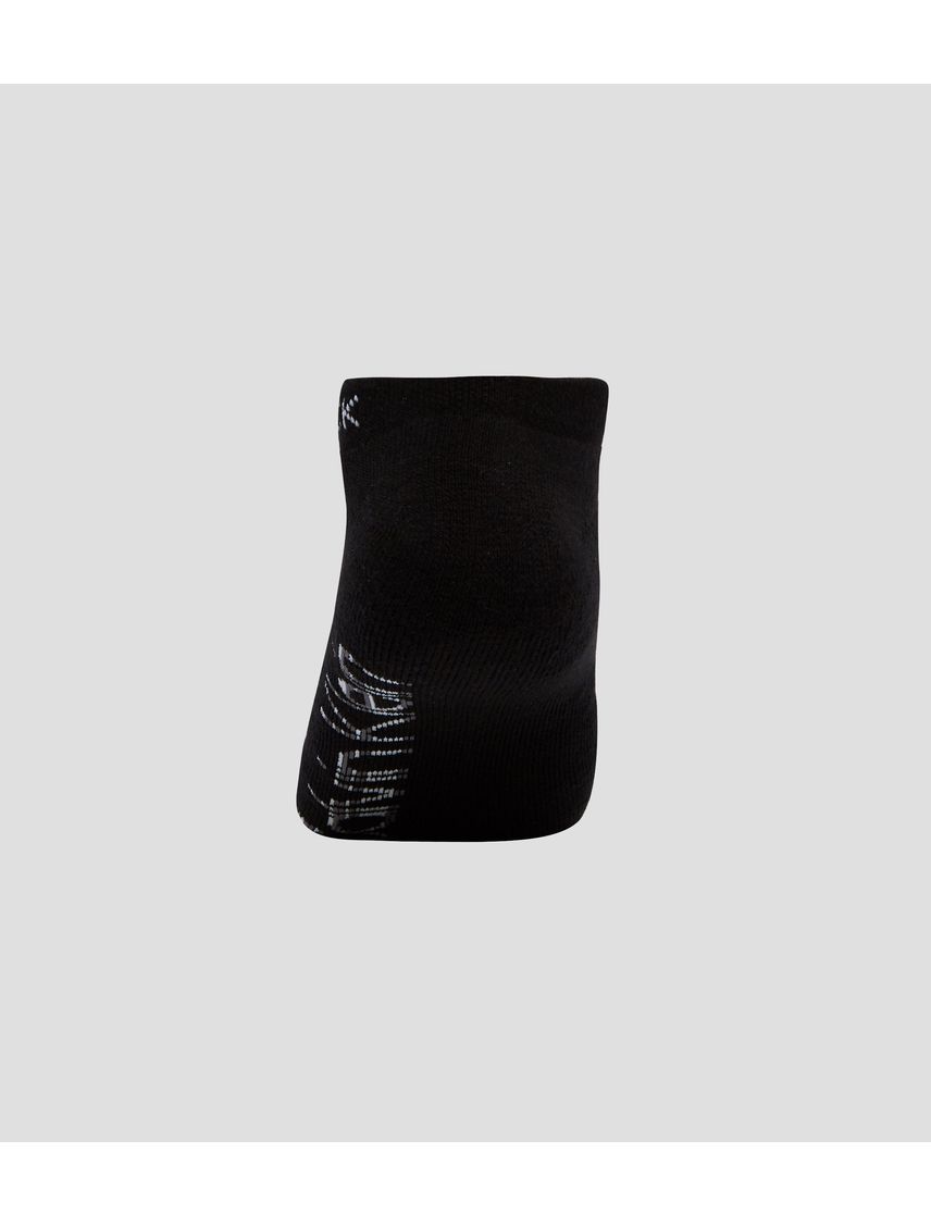 Pack negro de 3 pares de calcetines con logo y monograma