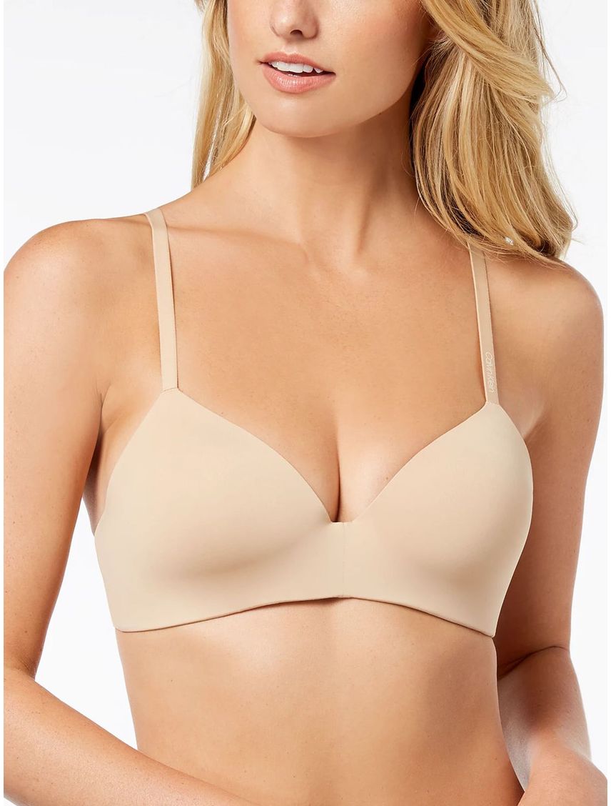 Brassier Microfibra Lightly Forrada Demi Mujer Beige