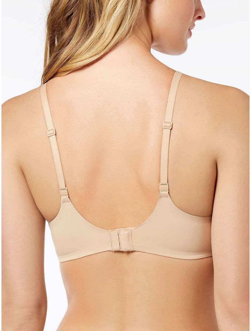 Brassier Microfibra Lightly Forrada Demi Mujer Beige