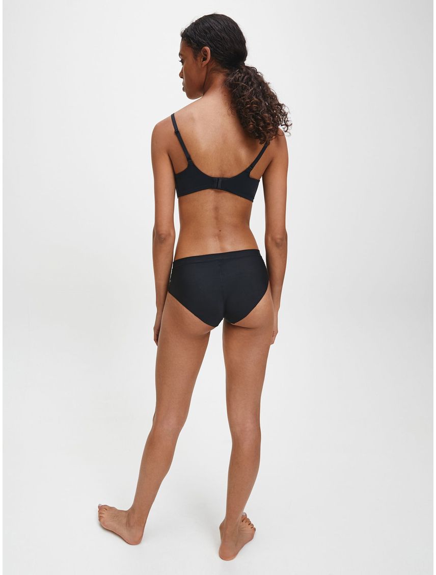 Brassier Negro Microfibra Lightly Forrada Demi Mujer Calvin Klein