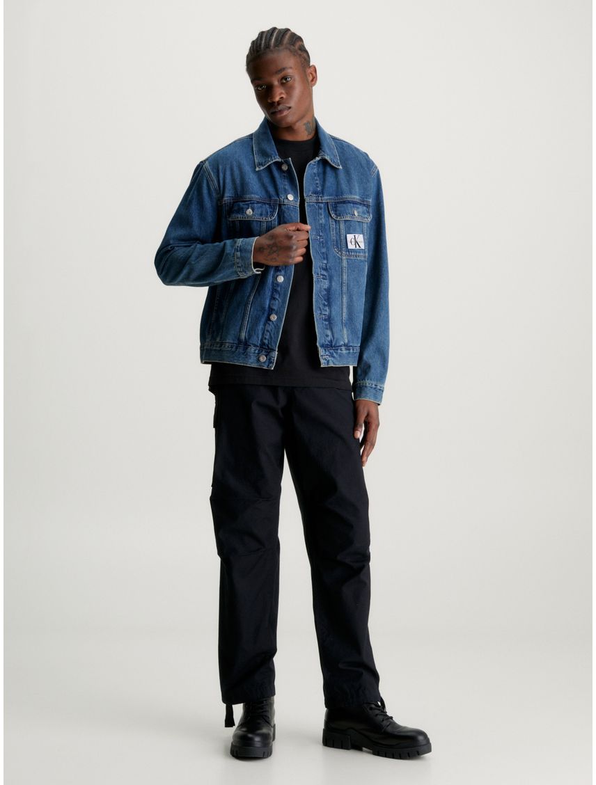 chaqueta denim 90s azul