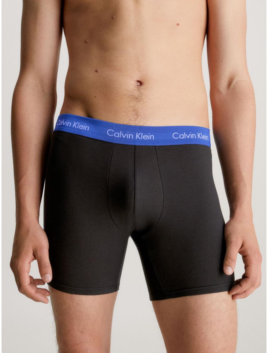 Pack negro de 3 boxer - cotton stretch