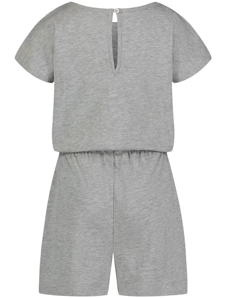 Enterizo Con Pantalón Corto Gris Para Niña