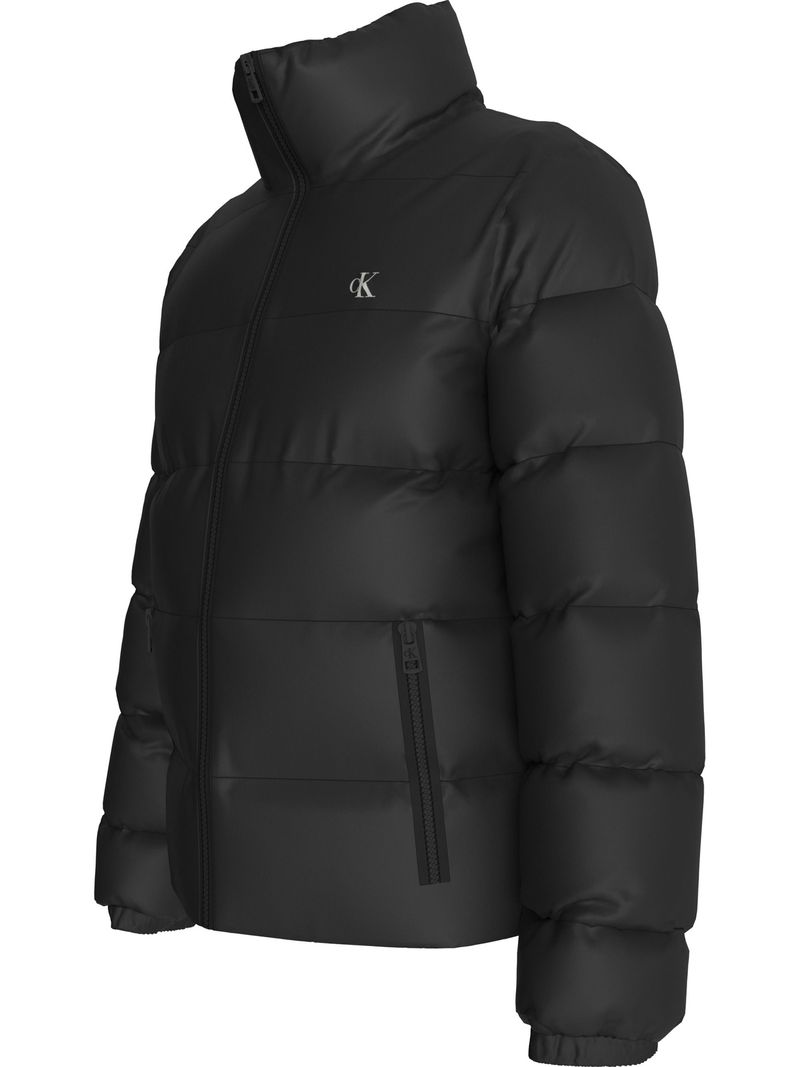 chaqueta-negra-acolchada-mini-monograma