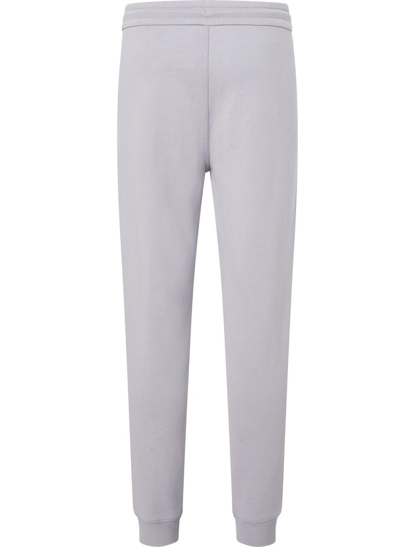 Jogger Gris De Algodón Con Logo para Hombre