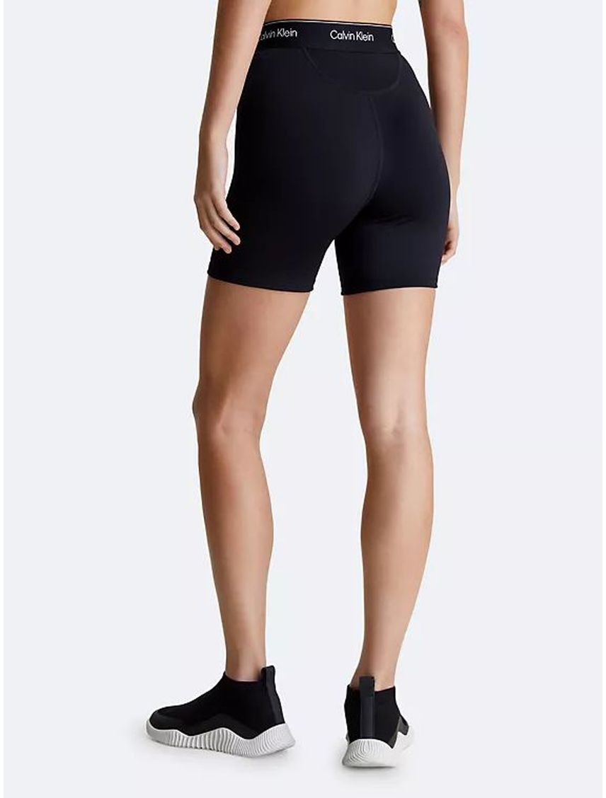 Biker Negro Deportiva Con Cintura Alta Para Mujer